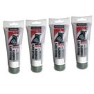 Kit 4 Montana Massa Madeira P/ Calafetar Cor Branco 220g