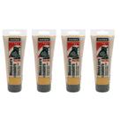 Kit 4 Montana Massa Madeira P/ Calafetar Cor Cerejeira 220g