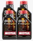 Kit 4 Motul 8100 X-cess 5w40 Gen2 Sintético