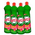 Kit 4 Multiuso Urca Maxx Hortelã Verde 500ml