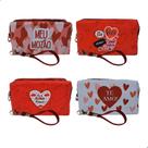 Kit 4 Necessaire Impermeavel Personalizada Dia Dos Namorados 18x10x7cm