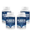 Kit 4 Neurofan Ultra Nootropic Fosfatidilserina + Vitaminas 4x60 cps Flora Nativa