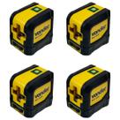 Kit 4 Nível a Laser com Suporte Magnético 20m Vonder