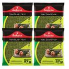 Kit 4 nori green sakura 27g 10 folhas