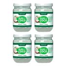 Kit 4 Óleo de Côco Extra Virgem para Cabelo e Pele Rosto Tratamento Capilar Umectação 180g Soft Hair Kit 4 Óleo de Côco Extra Virgem para Cabelo e Pele Rosto Tratamento Capilar Umectação 180g Soft Hair