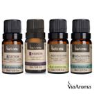 Kit 4 Óleos Essenciais Via Aroma Para Aromaterapia Puros Mais Vendido Kit 4 Óleos Essenciais Via Aroma Para Aromaterapia Puros Mais Vendido