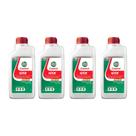 Kit 4 Óleos Motor 20W50 Castrol GTX Anti Borra SL Mineral 1 Litro