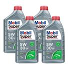 Kit 4 Oleos Motor Mobil Super 5w30 Sintetico D1