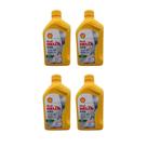 Kit 4 Óleos Shell Helix HX6 15W40 Semissintético API SL