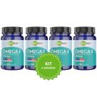 Kit 4 Ômega 3 1000mg QualyNutri Óleo De Peixe Epa Dha 240 Capsulas Kit 4 Ômega 3 1000mg QualyNutri Óleo De Peixe Epa Dha 240 Capsulas