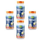 Kit 4 Ômega 3 Kids 4x60 cápsulas Rico em Dha e Epa Unilife