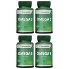 Kit 4 Ômega 3 Óleo de Peixe 540mg EPA 360mg DHA Livre Metais Pesados 120 Cápsulas Macrophytus