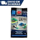 KIT 4 - Organizador a Vácuo para Viagem ou Guarda-Roupa Clink -hermético e reutilizável