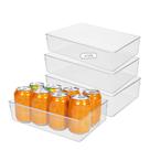 Kit 4 Organizador armário/Geladeira Acrílico 15x30x8