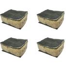 Kit 4 Organizador Cinza GG Para Guarda Roupas e Gavetas Kit 4 Organizador Cinza GG Para Guarda Roupas e Gavetas