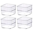 Kit 4 Organizador Diamond Modular 7,5x5,2cm Multiuso