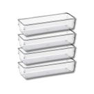 Kit 4 Organizadores de Gavetas Modular 5 Porta Joias Colares