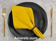 Kit 4 ou 6 peças Guardanapo Algodão Ponto Ajour 40x40cm Várias Cores - Guardanapo de Boca Mesa Posta