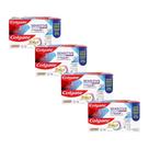 Kit 4 Pack Creme Dental Colgate Total Original Mint Prevenção Ativa 90g + Sensitive Pró Alívio Imediato Xtreme 110g