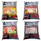 Kit 4 Pacote de Massa Para Pesca Bigua 500g Diversos Sabores