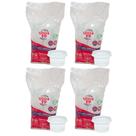 Kit 4 Pacotes de Pote Com Tampa 140ml Ultra Transparente PP Com 25 Unidades Cada Kit 4 Pacotes de Pote Com Tampa 140ml Ultra Transparente PP Com 25 Unidades Cada