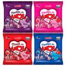 Kit 4 Pacotes Pirulitos do Amor Sortido 480g Peccin Kit 4 Pacotes Pirulitos do Amor Sortido 480g Peccin