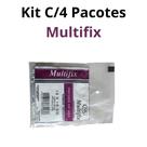 Kit 4 Pacotes Prego Aço 1010 mm Cartucho c/100 Multifix Construção Madeira Carpinteiro Profissional