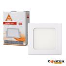 Kit 4 Painel Led 6w Quadrado 6500k Branco Frio Bivolt Aaatop