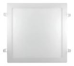 Kit 4 Painel Plafon Embutir Led Slim 20x20 18w Quadrado Estrutura Branco Luz 6000k Branco Frio 127/220v