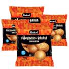 Kit 4 Pão de Batata Sem Glúten Belive 198g Cada Lanche Rápido e Sabor Kit 4 Pão de Batata Sem Glúten Belive 198g Cada Lanche Rápido e Sabor