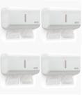 Kit 4 Papeleiras Premisse Urban Compacto Branco