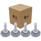 Kit 4 Parafuso de Ajuste Lavadora LG CV3012 CV5010 CV5011
