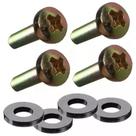 Kit 4 Parafusos M8 20mm Suporte Samsung Tv 43 50 55 58 60 65
