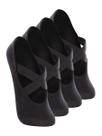 Kit 4 Pares de Sapatilhas Antiderrapante Pilates Lupo 4942-006