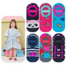 Kit 4 Pares Meia Sapatilha Infantil Menina Antiderrapante