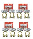 Kit 4 pares terminal bateria (sapinho) Kit 4 pares terminal bateria (sapinho)