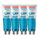 Kit 4 Pasta de Dente Gel 90g Regenerador Sensitive Cárie Sensíveis Creme Dental Dentalclean