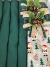 Kit 4 Pças Jogo Americano De Mesa Jantar Natal Decoração Kit 4 Pças Jogo Americano De Mesa Jantar Natal Decoração
