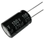 Kit 4 pçs capacitor eletrolitico 470x100v - 470uf x 100v