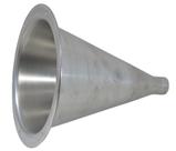 kit 4 pçs cone corneta de aluminio jarão de rosca 24,5 x 28 padrao drive 1"