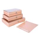 Kit 4 Pçs Organizador de Mala Impermeável com Visor e Zíper