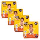 Kit 4 PCT Fralda Descartável Piquitucho Mega - Todos os tamanhos Kit 4 PCT Fralda Descartável Piquitucho Mega - Todos os tamanhos