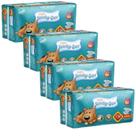 Kit 4 PCT Fralda Descartável Scooby Doo Jumbo Todos Os Tamanho-(P)(M)(G)(XG)(XXG)