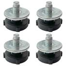 Kit 4 Pé Nivelador Lava e Seca Philco PLR12B PLS12B