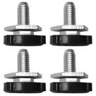 Kit 4 Pé Nivelador para Lava e Seca Samsung WD106UHS WD103U4