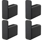 Kit 4 Peças Cabide Simples Banheiro Docol Flat 009609ce Onix