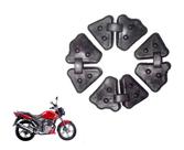 Kit 4 Peças Coxim Coroa Para Moto Dafra Riva 150