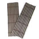 Kit 4 Peças De Jogo Americano Marrom - Esteira De Bambu Para Mesa 38x30cm
