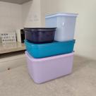 Kit 4 Peças Freezer Line Tupperware 2026 - Azul, Roxo e Verde Kit 4 Peças Freezer Line Tupperware 2026 - Azul, Roxo e Verde