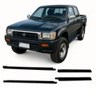 Kit 4 Peças Friso Soleira Hilux 19922004
